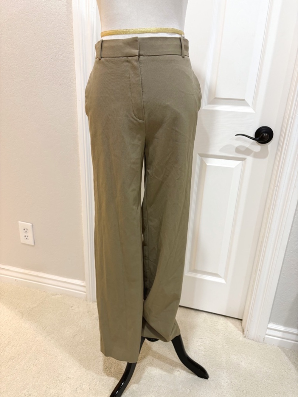 Aritzia Babaton Atelier Wide Leg Dress Work Business Pants 95% Wool